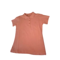 Tricou polo rose fete