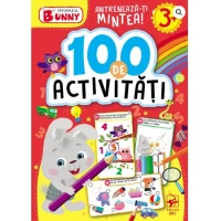 Iepurașul Bunny. 100 de activități 3+