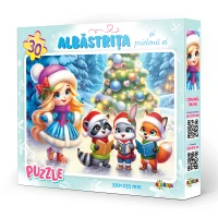 Puzzle 30ps. Albastrita si prietenii ei