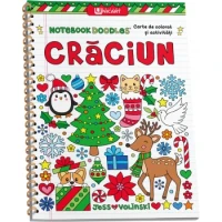 Carte de colorat si activitati - Craciun